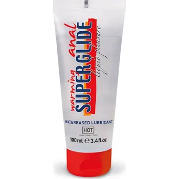 HOT Anal SuperGlide Warming 100ml anální hřejivý gel