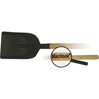 Lopata MacHook lopata drenážní s násadou 130 cm