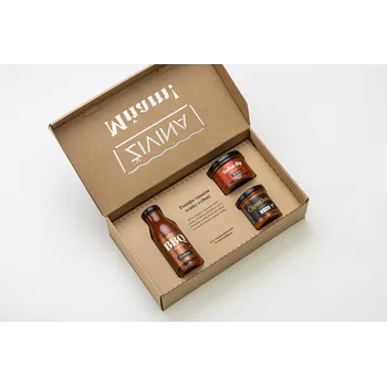 Dárkový potravinový koš Dárek pro nováčky, 630 g