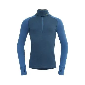 Pánské termoprádlo Devold Expedition Merino Silk Zip Men 422G FLOOD/BLUE modrá XXL