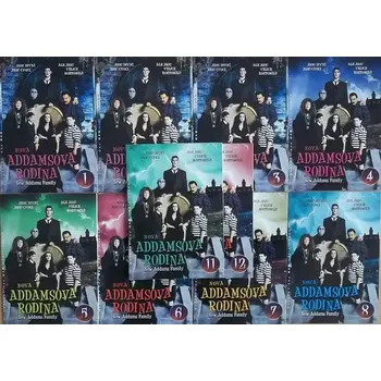 Kolekce Nová Addamsova rodina - 12 DVD