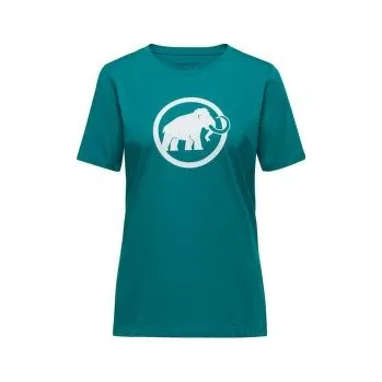 Dámské tričko Mammut Core T-Shirt Classic Women 40320 deep teal modrá XS