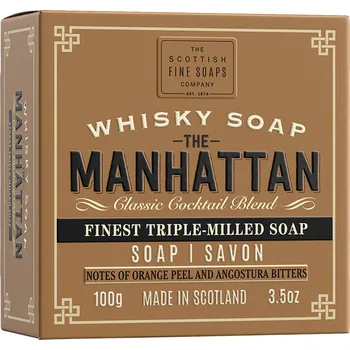 Mýdlo The Scottish Fine Soaps Tuhé mýdlo - whisky cocktail Manhattan | 100g