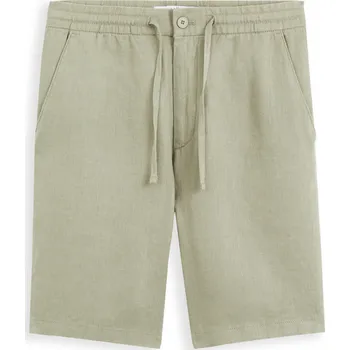 Celio Lněné kraťasy Dolinusbm 1143379 Zelená 38