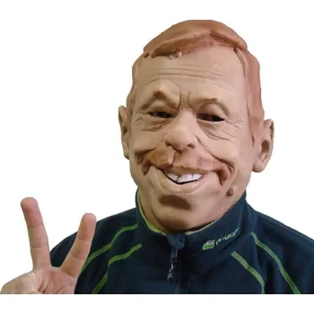 Karnevalová maska Maska Václav Havel 588687