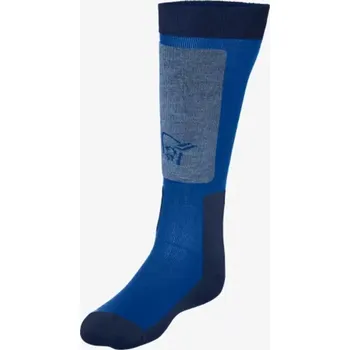 Pánské ponožky Lyžařské ponožky Norrona lofoten mid merinoUll long Socks - Limoges 43-45