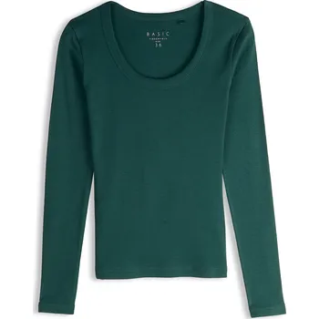 Dámské tričko GATE Základní triko s dlouhým rukávem 44 625-0895/466