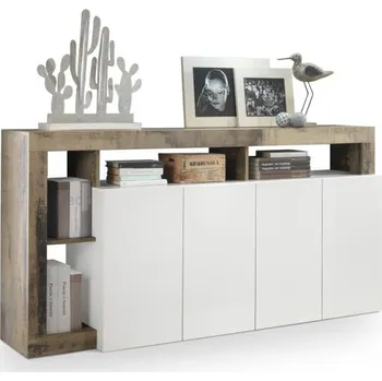 Komoda Komoda LENOR bílá/javor