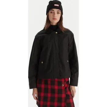 Dámská bunda Hunter Bunda pro přechodné období Leith HARW0065251 Černá Oversize XL