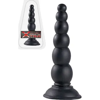 Anální kolík Xtra Buttplug Bubbletower black