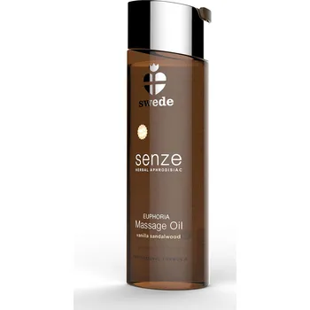 Erotický masážní přípravek Swede Senze Massage Oil Vanilla Sandalwood (75 ml)