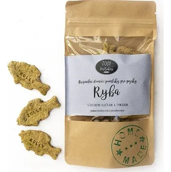 Pamlsek pro psa Pamlsky pro psy s treskou a tymiánem - Zolly Dog Bakery, 100 g