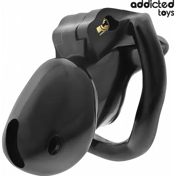 Pás cudnosti Addicted Toys Locked Midnight Cell Penis Cage S, klec na penis