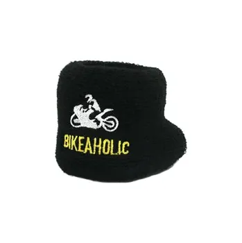 Zabezpečení motocyklu Univerzální bavlněný návlek na nádobku brzdové kapaliny s vyobrazením nápisu Motorkoholik
