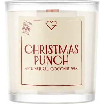 Svíčka Svíčka s dřevěným praskajícím knotem - Christmas Punch, 50 g