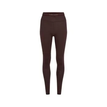 Dámské kalhoty Icebreaker 260 ZoneKnit Leggings Women JAVA fialová M