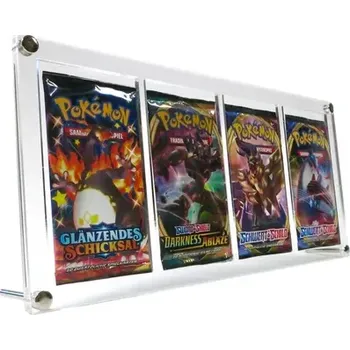 Sběratelská karetní hra Akrylové pouzdro na 4x booster (se stojánkem)