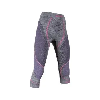 Dámské kalhoty UYN Ambityon UW Pants Medium Melange Women Black Melange/Purple/Raspberry šedá XS