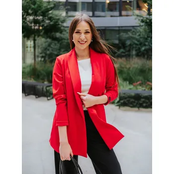 Dámské sako Sako Axis Oversize Red Velikost: S