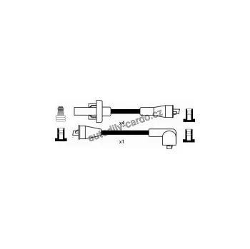 Zapalovací kabel Sada kabelů pro zapalování NGK RC-RN1302 - RENAULT