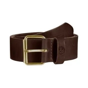 Opasek Fjällräven Singi Belt (77281) Leather Brown hnědá 85 cm
