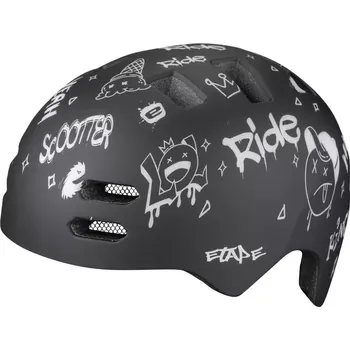 Sport Cyklistická přilba ETAPE BUDDY, černá mat (velikost XS/S pro obvod hlavy 48-52 cm)