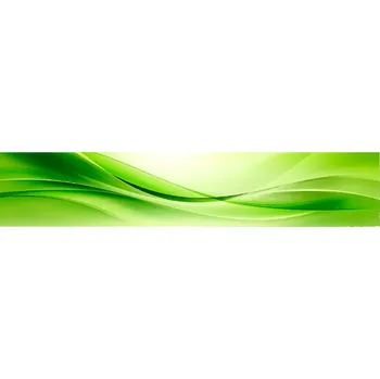 Kuchyňský panel ABS plast Green Wave 3000x600mm 1,5mm