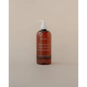 Tělové mléko Malinna Body Serum Cedar Wood & Cinnamon 500ml