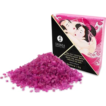 Sůl do koupele Shunga Sea Salt Crystals Moonlight Bath Aphrodisia 75 g