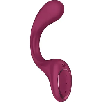Vibrátor Satisfyer G For Goddess 2 (Wine Red), duální vibrátor pro ženy