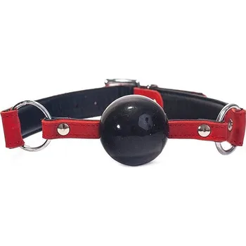 Roubík Devil Sticks Ball Gag red