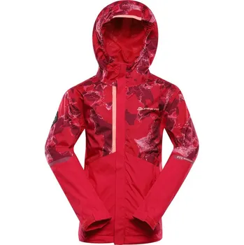 Dámská casual bunda Dětská bunda s ptx membránou ALPINE PRO NOREMO 2 anemone - 128-134