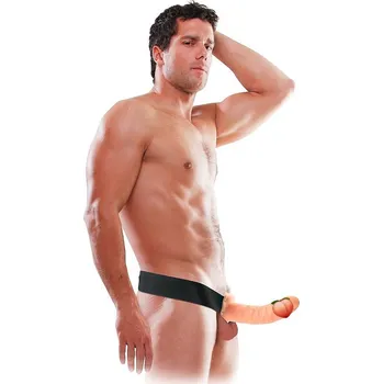 Připínací penis Fetish Fantasy 8inch (20 cm) Hollow Strap-On Flesh