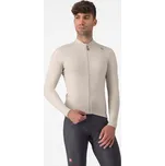CASTELLI Cyklistický dres s dlouhým rukávem zimní - ESPRESSO THERMAL - šedá