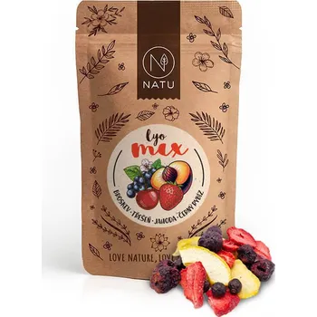 Sušené ovoce Lyo mix broskev a třešeň, 40 g