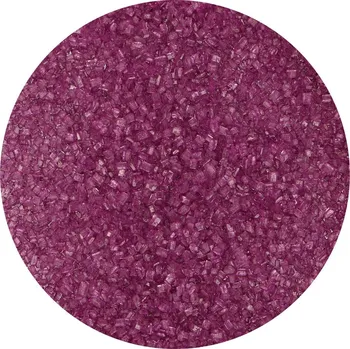 Jedlá dekorace na dort Fialový cukrářský posyp