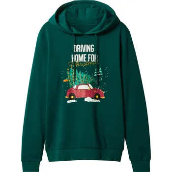 Pánská mikina esmara Men Pánská vánoční mikina (zelená, XL (56/58))