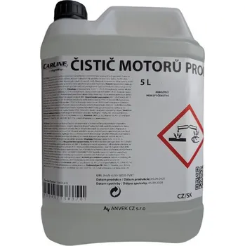 Čistič plastových dílů Čistič motoru CARLINE PROFI 5 l