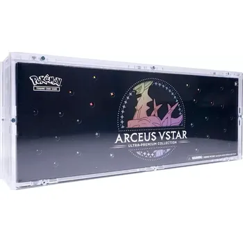 Sběratelská karetní hra Akrylový box Pokémon UPC Arceus (Pokémon Arceus Ultra Premium Collection)