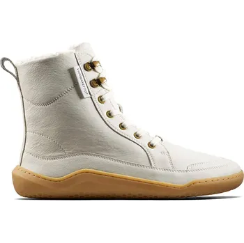Dámská zimní obuv Vivobarefoot GOBI BOOT WARMLINED WOMENS LIMESTONE velikost 36 - Bílá