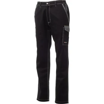montérky Pracovní kalhoty Payper CANYON Barva: Černá/ Kouřová, Velikost: XS
