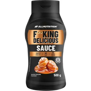 ALLNUTRITION Fitking Delicious Sauce (500 g, Slaný karamel)