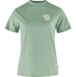 FJÄLLRÄVEN Fox Boxy Logo Tee W, Misty Green (vzorek) velikost: S