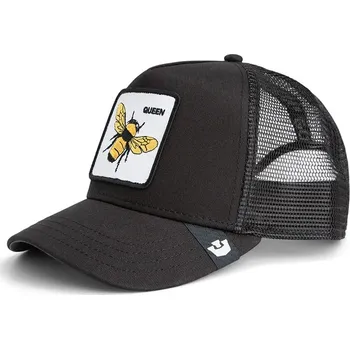 Kšiltovka Čepice s kšiltem ze směsi bavlny Goorin Bros Queen Trucker 101.2537 černá 99X, vel. ONE SIZE