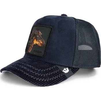 Kšiltovka Čepice s kšiltem ze směsi bavlny Goorin Bros Shadow Remix 101.2599 námořnická modř 59X, vel. ONE SIZE