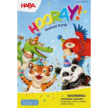 Výuková hračka Haba Hurá párty! (Hooray! Confetti party)