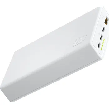 Powerbanka Green Cell PowerPlay 20S powerbanka 20000mAh, 22.5W, USB-C, bílá