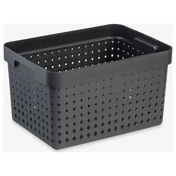 Úložný box SEOUL L černý košík