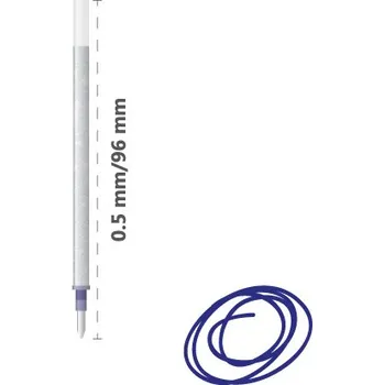Náplň do psacích potřeb Náplň gelová G-5z 0,5 mm modrá