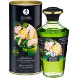 Erotický hřejivý olej Shunga Aphrodisiac Warming Oil Green Tea 100 ml